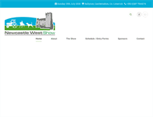 Tablet Screenshot of newcastlewestshow.com